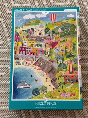 Pieces & Peace Puzzles- Balade En Italie 2000 piece Puzzle
